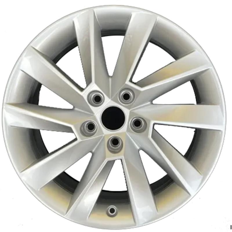 Cerchio ORIGINALE AUDI VW SEAT SKODA Oe Fabia 16 - Originale vw Hyper Silver 5 fori 16\" 6X16 ET40 5x100