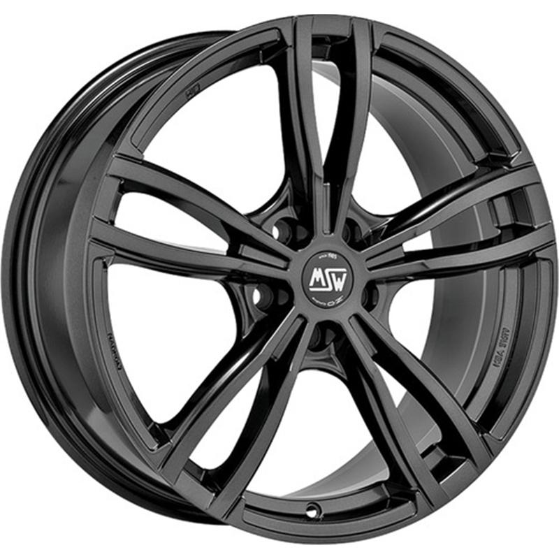 Cerchi in Lega MSW Msw 73 Gloss Dark Grey 5 fori 19\" 8.5X19 ET47 5x120