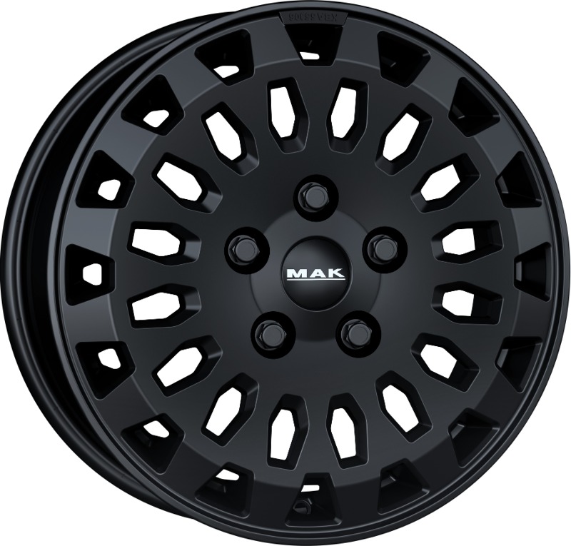 Cerchio MAK Overland Matt Black 6 fori 18\" 8X18 ET25 6x139.7