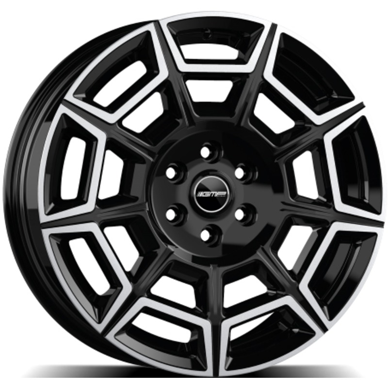 Cerchi in Lega GMP Pervan Black Diamond 6 fori 19\" 7.5X19 ET50 6x120