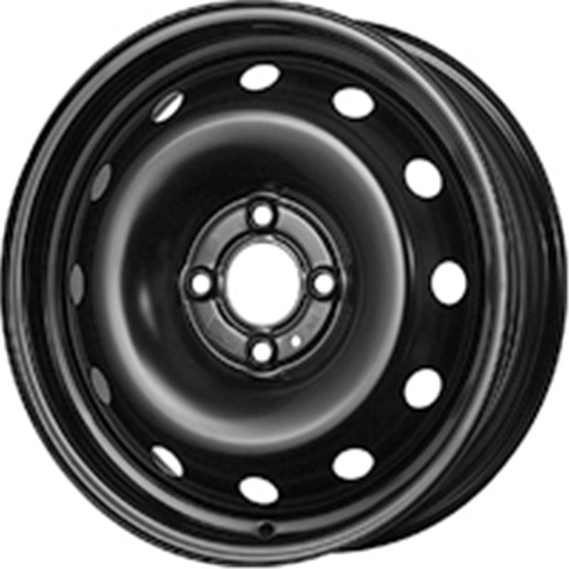 Cerchio KFZ ALCAR Steel Nero 4 fori 15\" 6X15 ET50 4x100