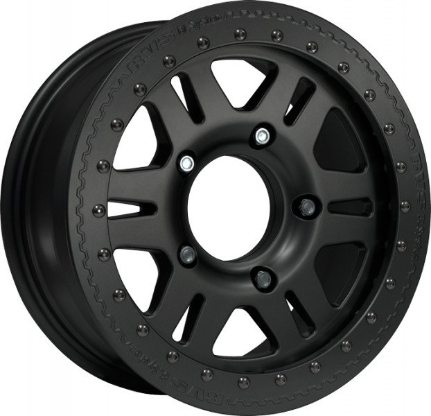 Cerchi in Lega AVUS Rbs01 Matt Black 5 fori 16\" 7X16 ET20 5x120