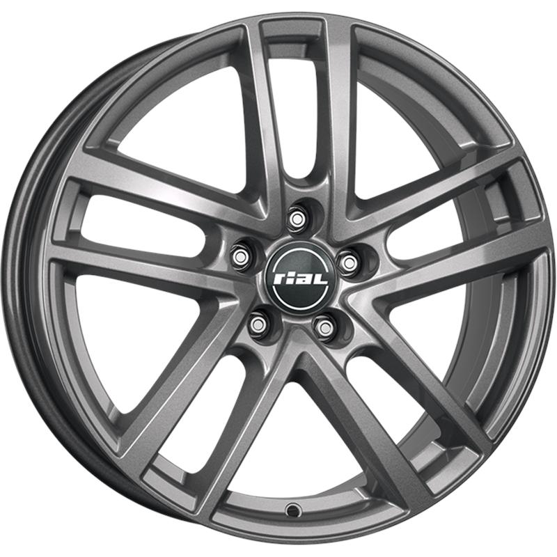 Cerchio RIAL Astorga Graphit 5 fori 17\" 7X17 ET40.5 5x108