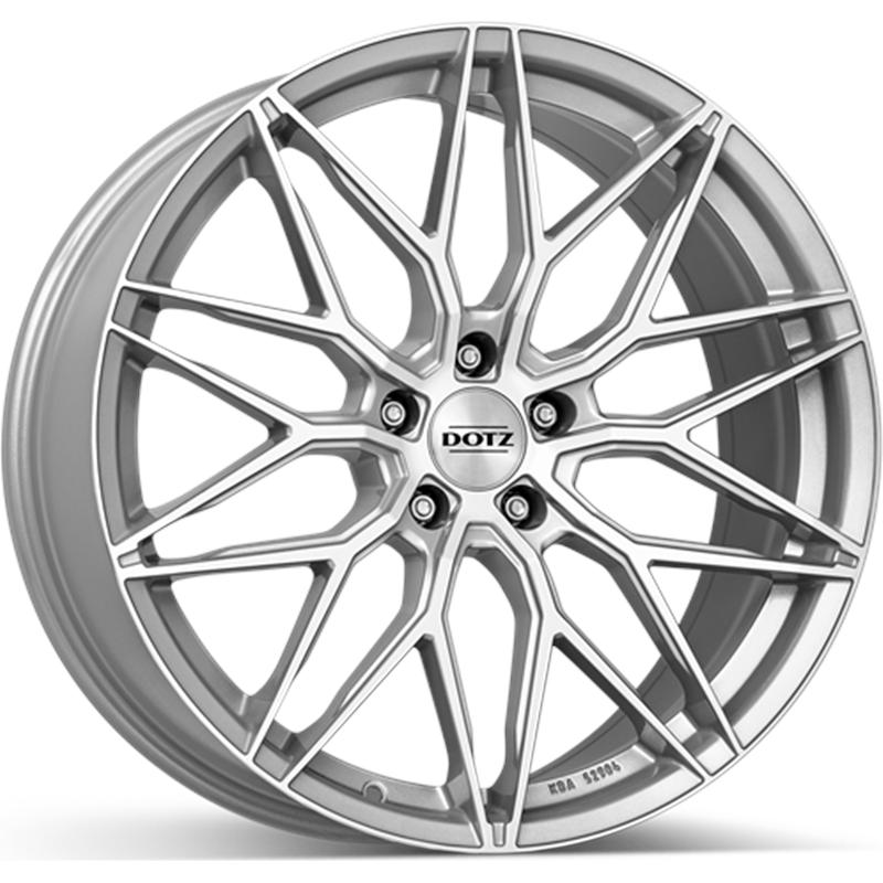 Cerchio DOTZ Suzuka Silver Polished 5 fori 18\" 8X18 ET45 5x108
