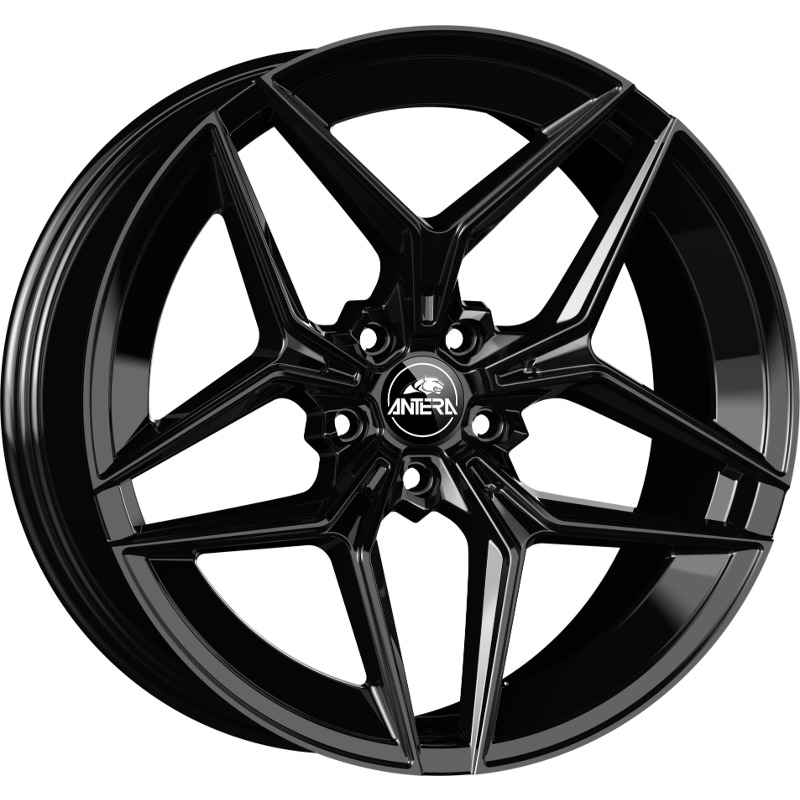 Cerchio ANTERA A107 Piano Black 5 fori 20\" 9X20 ET35 5x112