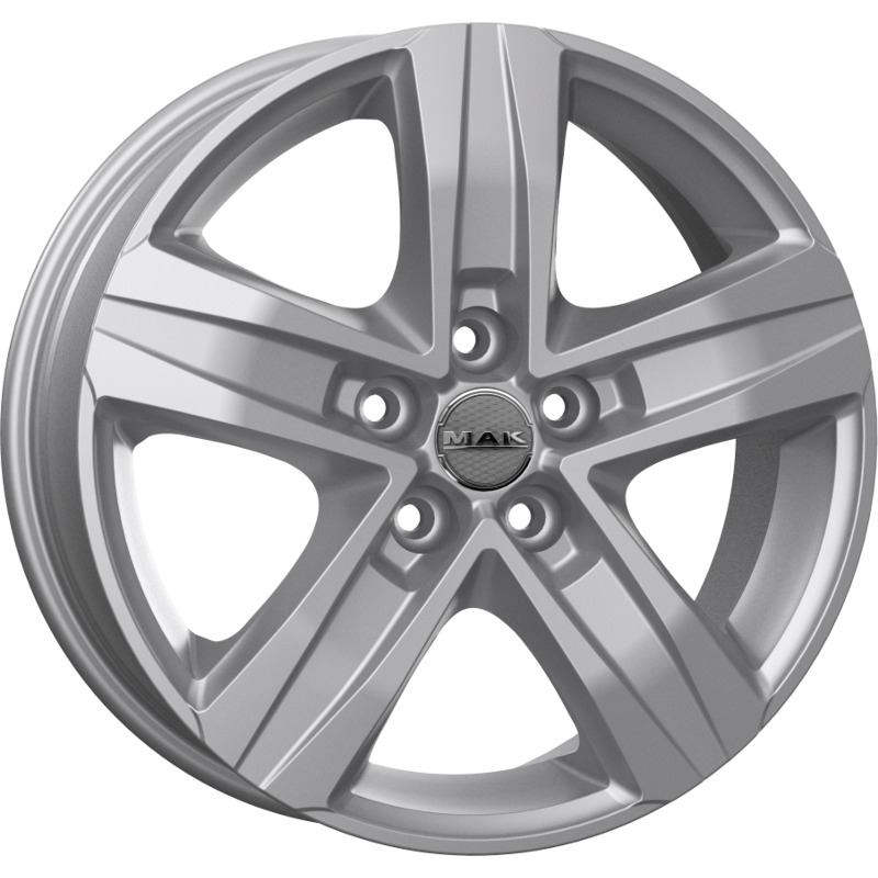 Cerchio MAK Stone 5 Silver 5 fori 16\" 6.5X16 ET60 5x160