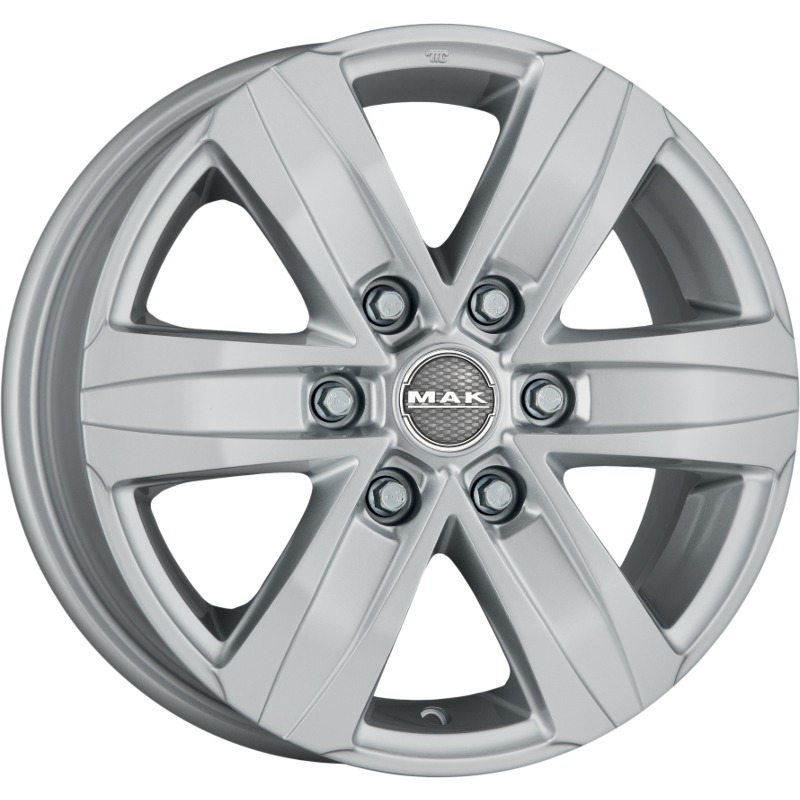 Cerchio MAK Stone 6 Silver 6 fori 20\" 8.5X20 ET30 6x139.7