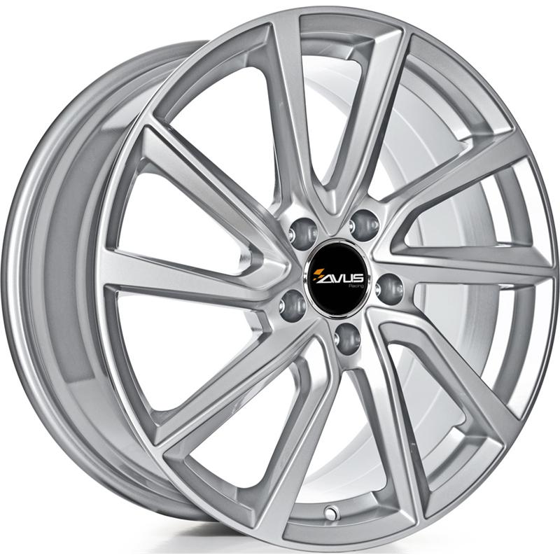 Cerchio AVUS AC-518 Hyper Silver 5 fori 19\" 8X19 ET40 5x114.3