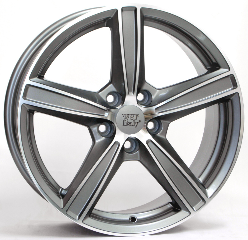Cerchio WSP ITALY W1254 Lima Anthracite 5 fori 19\" 8X19 ET49 5x108