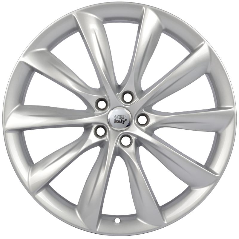 Cerchio WSP ITALY W1401 H2o Oxy Silver 5 fori 21\" 9X21 ET40 5x120