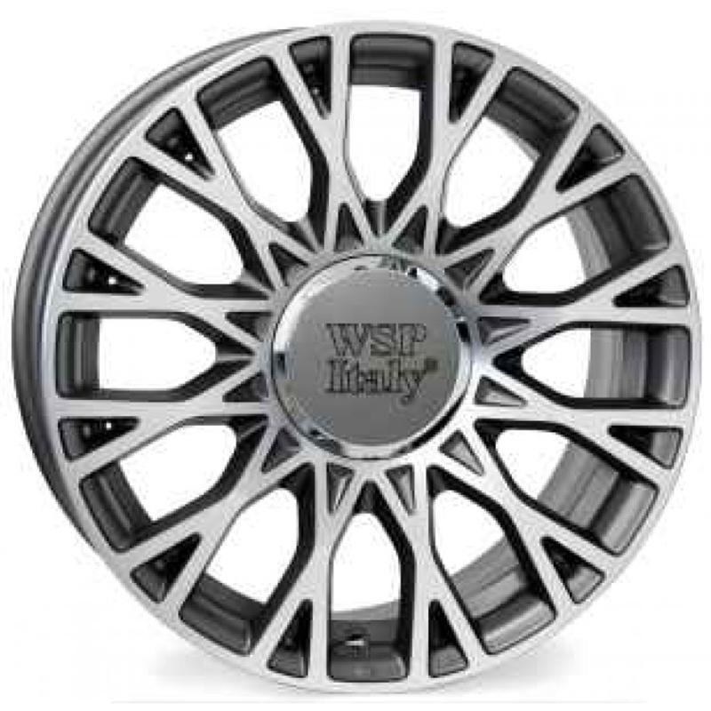 Cerchio WSP ITALY W162 Grace Anthracite 4 fori 15\" 6X15 ET35 4x98