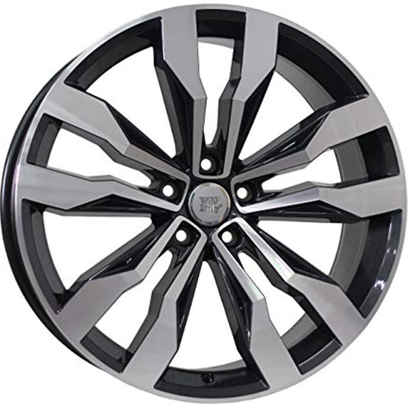Cerchio WSP ITALY W470 Cobra Glossy Black Polished 5 fori 20\" 8.5X20 ET38 5x112