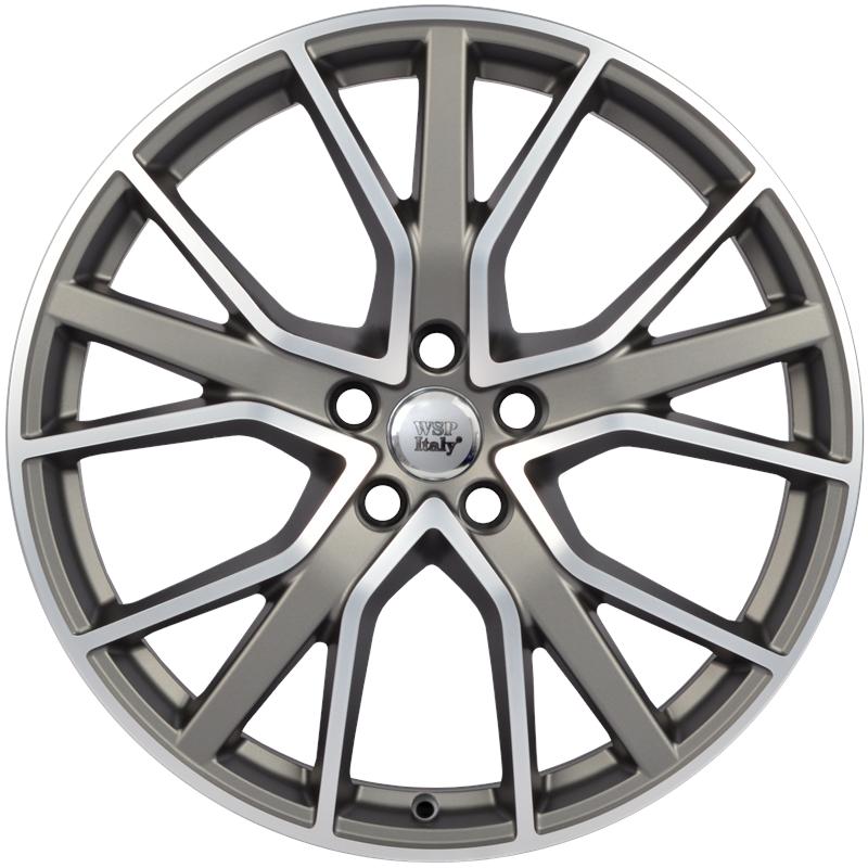 Cerchio WSP ITALY W571 Alicudi Matt Gm Polished 5 fori 20\" 8.5X20 ET43 5x112