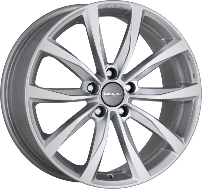 Cerchio MAK Wolf Silver 5 fori 18\" 8X18 ET34 5x114.3