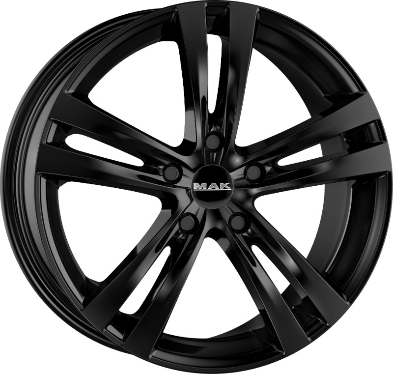 Cerchio MAK Zenith Glossy Black 4 fori 15\" 5.5X15 ET42 4x100