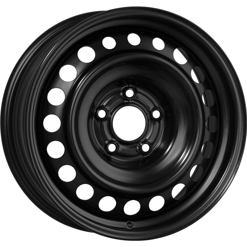 Cerchi in Lega KFZ ALCAR Steel Nero 5 fori 16\" 6.5X16 ET32 5x114.3