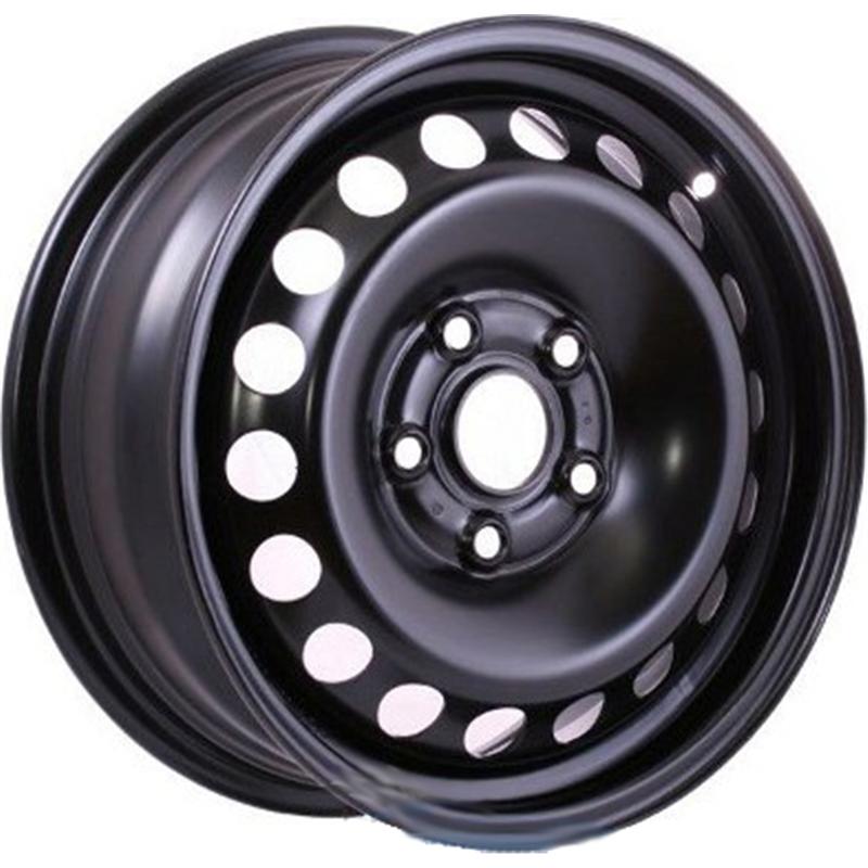 Cerchi in Lega KFZ ALCAR Steel Nero 5 fori 16\" 7X16 ET47 5x112