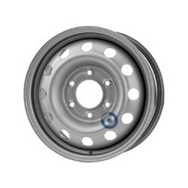 Cerchi in Lega KFZ ALCAR Steel Silver 6 fori 16\" 6.5X16 ET56 6x139.7