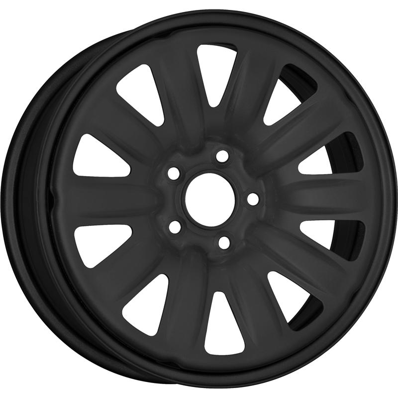 Cerchi in Lega KFZ ALCAR Steel Nero 5 fori 17\" 7X17 ET35 5x114.3