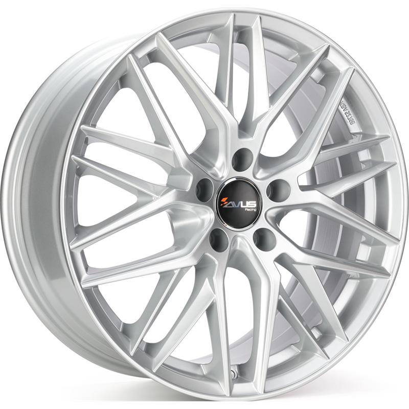 aCerchi in Lega AVUS Af19 Hyper Silver 5 fori 17\" 8X17 ET42 5x112