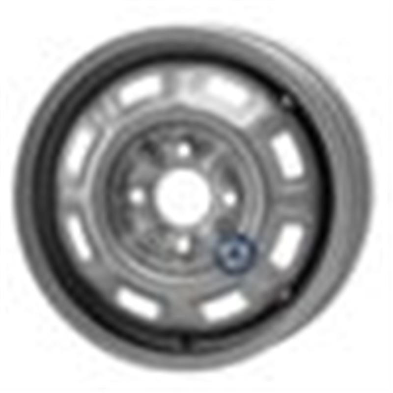 Cerchi in Lega KFZ ALCAR Steel Silver 4 fori 13\" 4.5X13 ET0 4x98