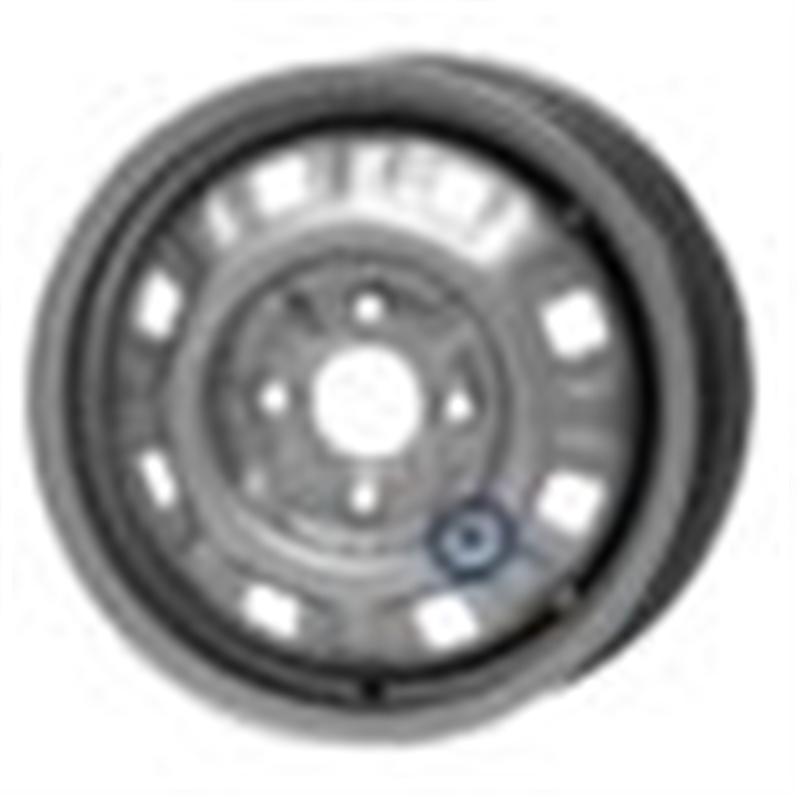 Cerchi in Lega KFZ ALCAR Steel Nero 4 fori 13\" 4.5X13 ET0 4x98