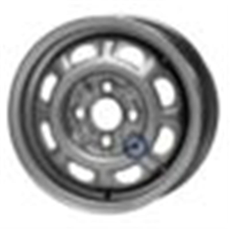 Cerchi in Lega KFZ ALCAR Steel Silver 4 fori 13\" 5X13 ET39