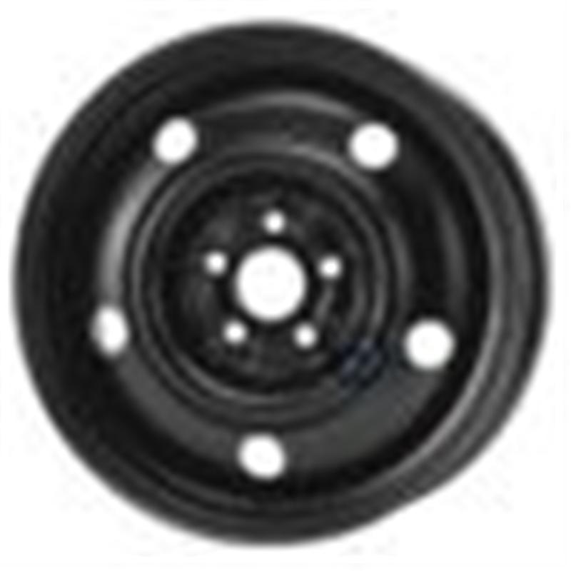 Cerchi in Lega KFZ ALCAR Steel Nero 5 fori 15\" 6X15 ET48 5x100