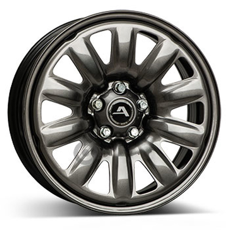 aCerchi in Lega KFZ ALCAR Steel Ghisa 5 fori 16\" 6.5X16 ET47 5x108