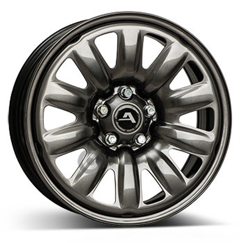 aCerchi in Lega KFZ ALCAR Steel Ghisa 5 fori 16\" 6.5X16 ET41 5x105