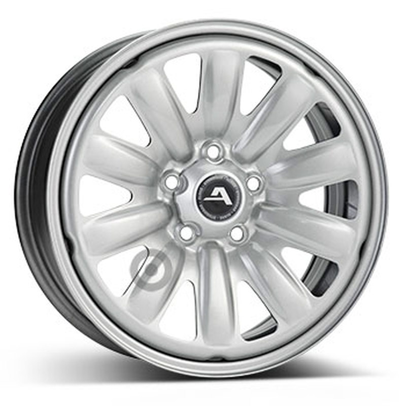 aCerchi in Lega KFZ ALCAR Steel Superpolish 5 fori 16\" 6.5X16 ET41 5x105