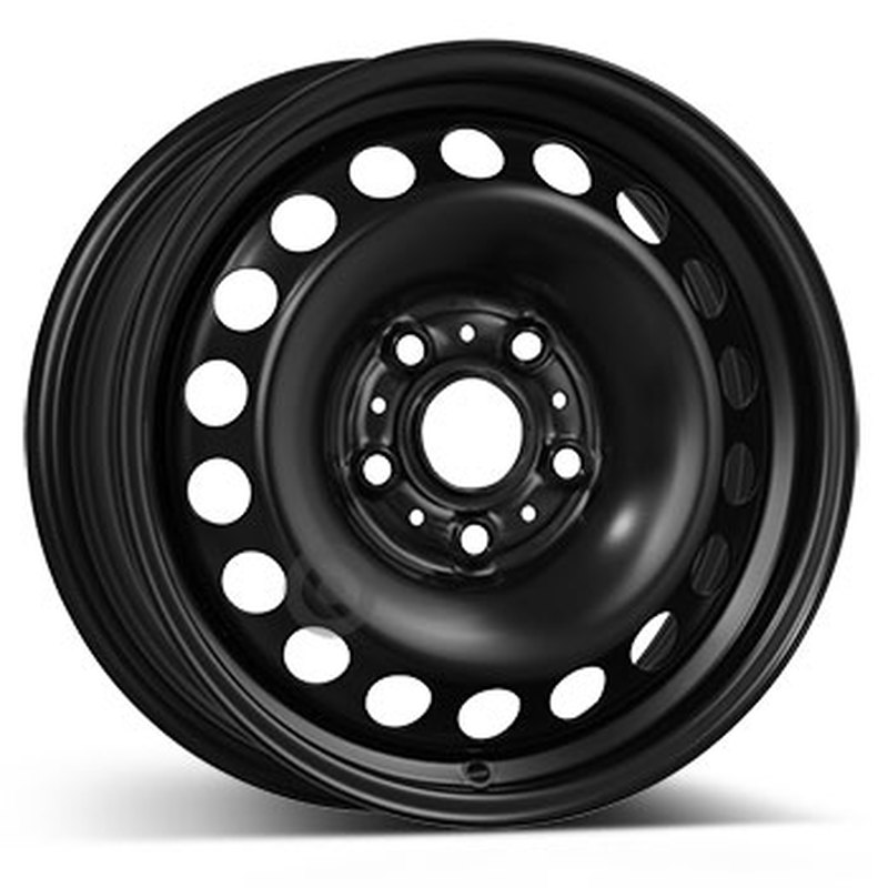 Cerchi in Lega KFZ ALCAR Steel Nero 5 fori 15\" 6X15 ET43 5x112