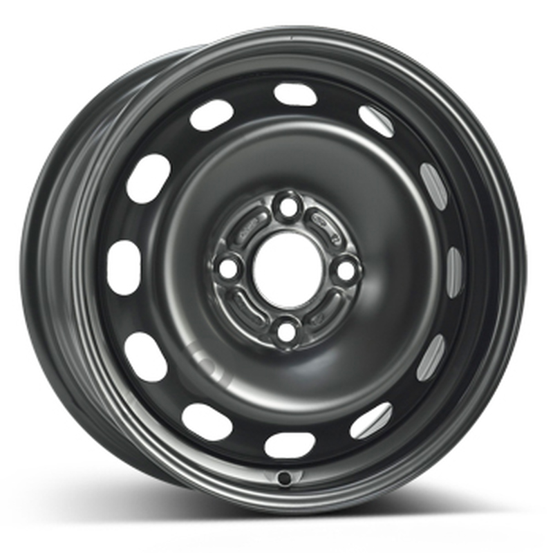 Cerchi in Lega DEDICO Steel Nero 4 fori 15\" 6X15 ET37.5 4x108