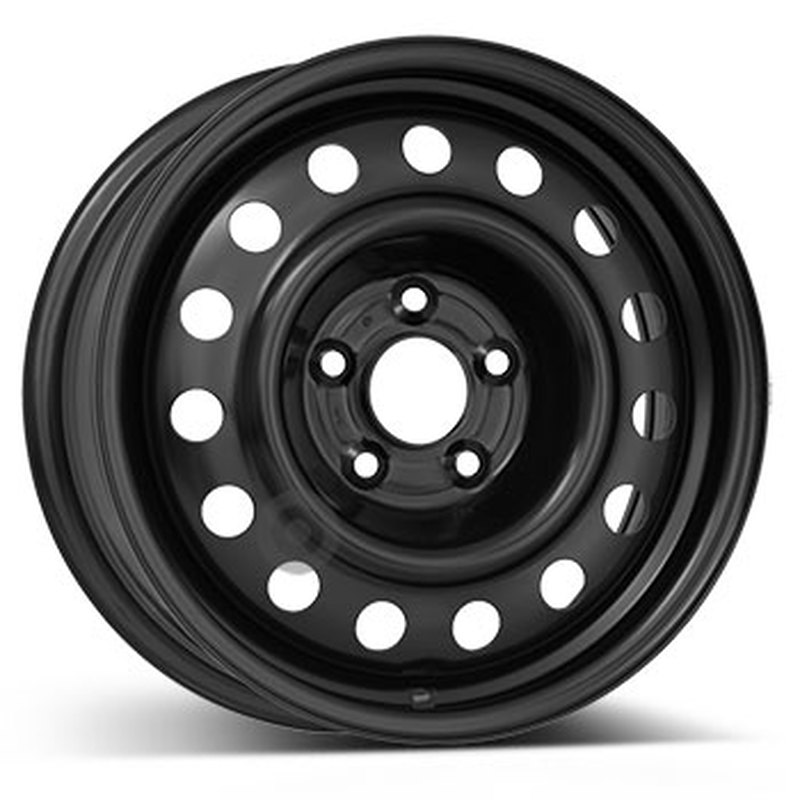Cerchi in Lega KFZ ALCAR Steel Nero 5 fori 16\" 6.5X16 ET42.5 5x114.3