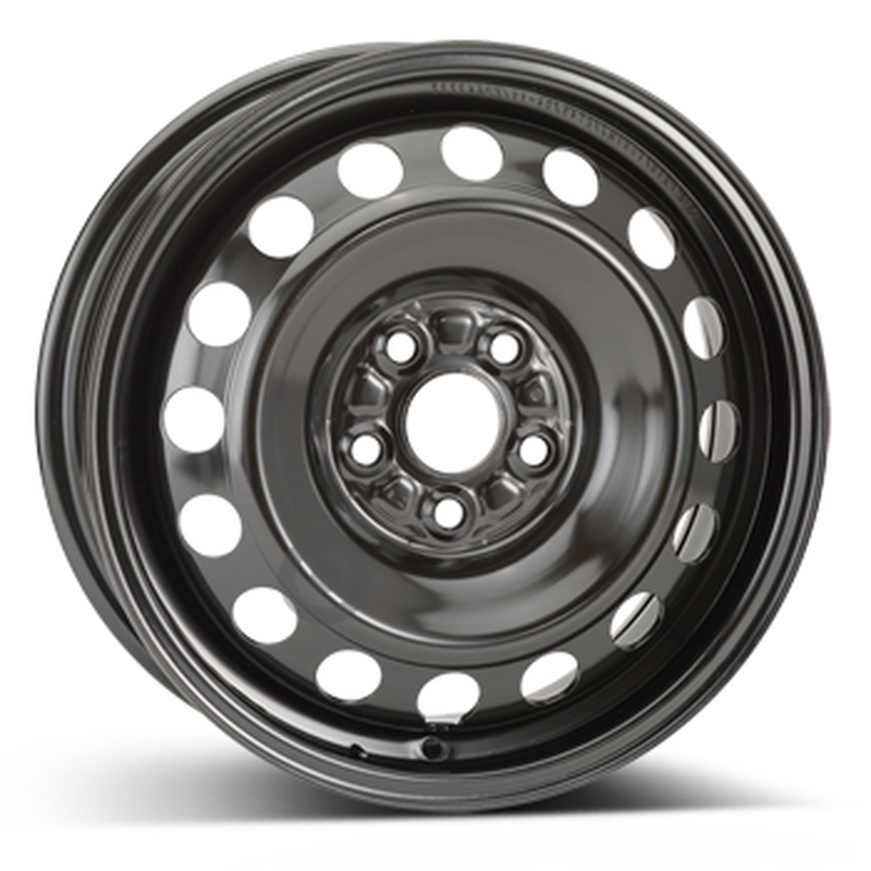 Cerchi in Lega KFZ ALCAR Steel Nero 5 fori 15\" 5.5X15 ET45 5x100