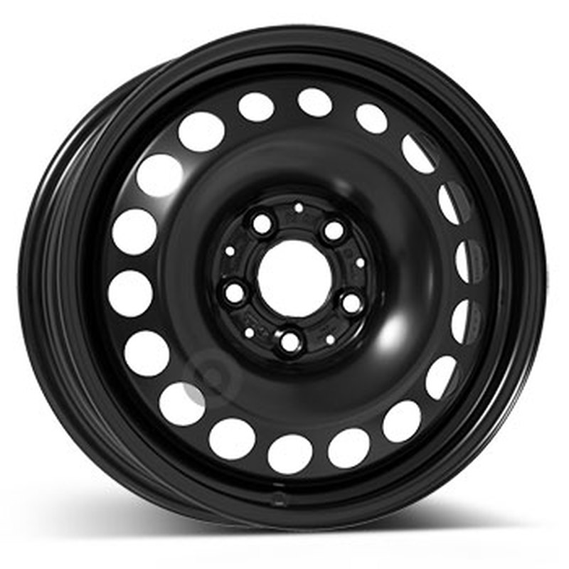 Cerchi in Lega KFZ ALCAR Steel Nero 5 fori 16\" 6.5X16 ET44 5x112