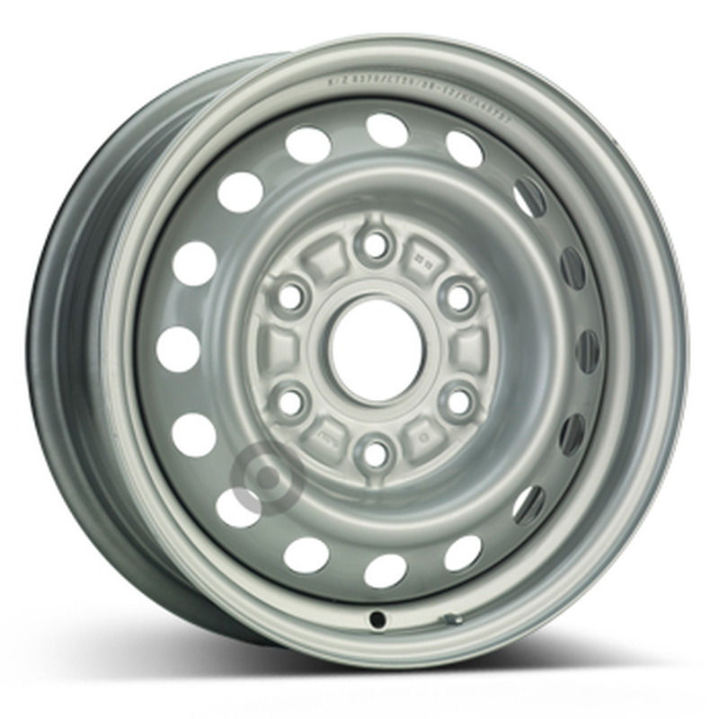 Cerchi in Lega KFZ ALCAR Steel Superpolish 6 fori 15\" 5.5X15 ET29 6x139.7