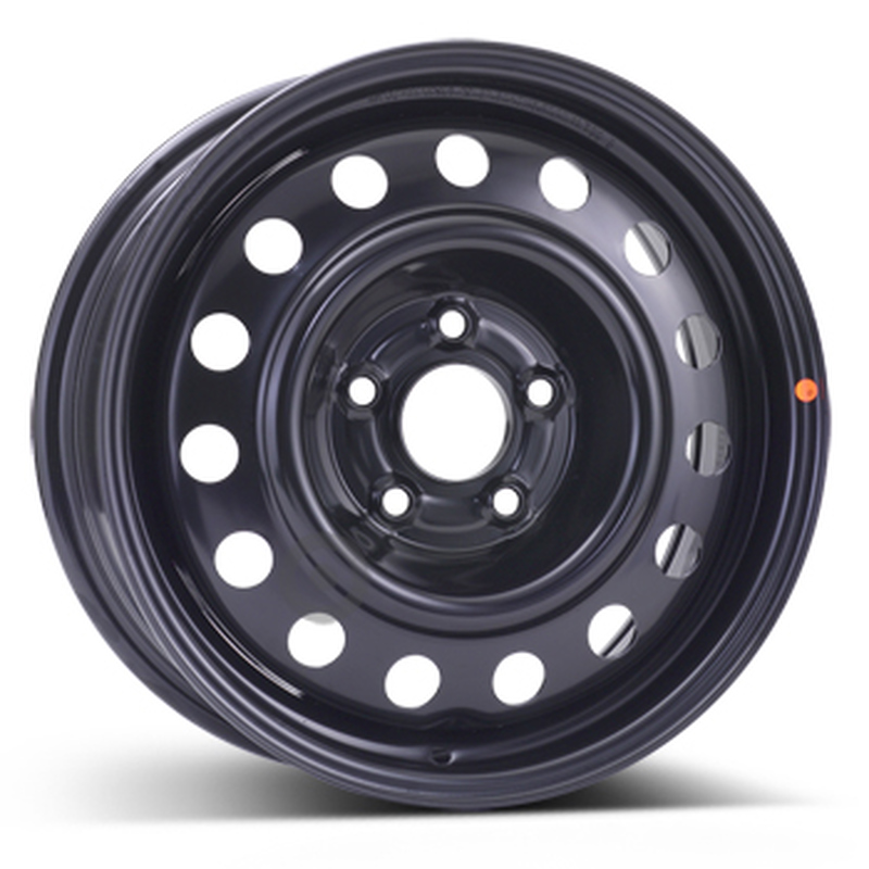 Cerchi in Lega KFZ ALCAR Steel Nero 5 fori 16\" 6.5X16 ET46 5x114.3