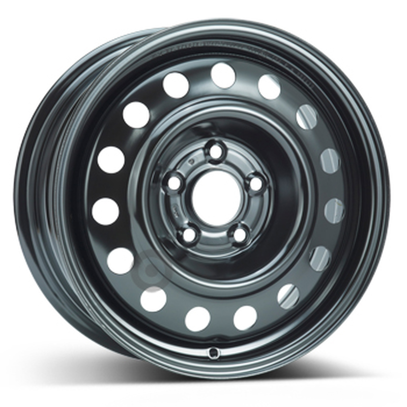 Cerchi in Lega KFZ ALCAR Steel Nero 5 fori 16\" 6.5X16 ET48 5x114.3