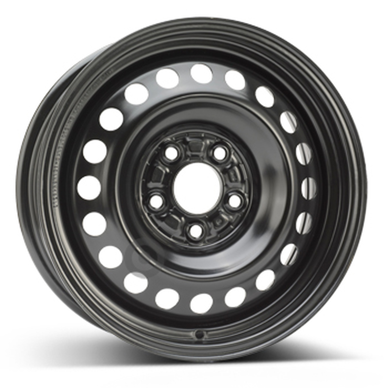 Cerchi in Lega KFZ ALCAR Steel Nero 5 fori 16\" 6.5X16 ET31.5 5x114.3