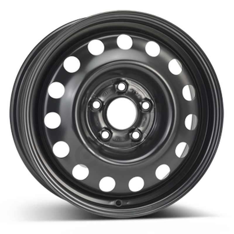 Cerchi in Lega KFZ ALCAR Steel Nero 5 fori 16\" 6.5X16 ET51 5x114.3