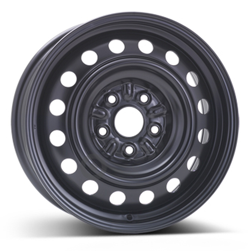 Cerchi in Lega KFZ ALCAR Steel Nero 5 fori 16\" 6.5X16 ET45 5x114.3