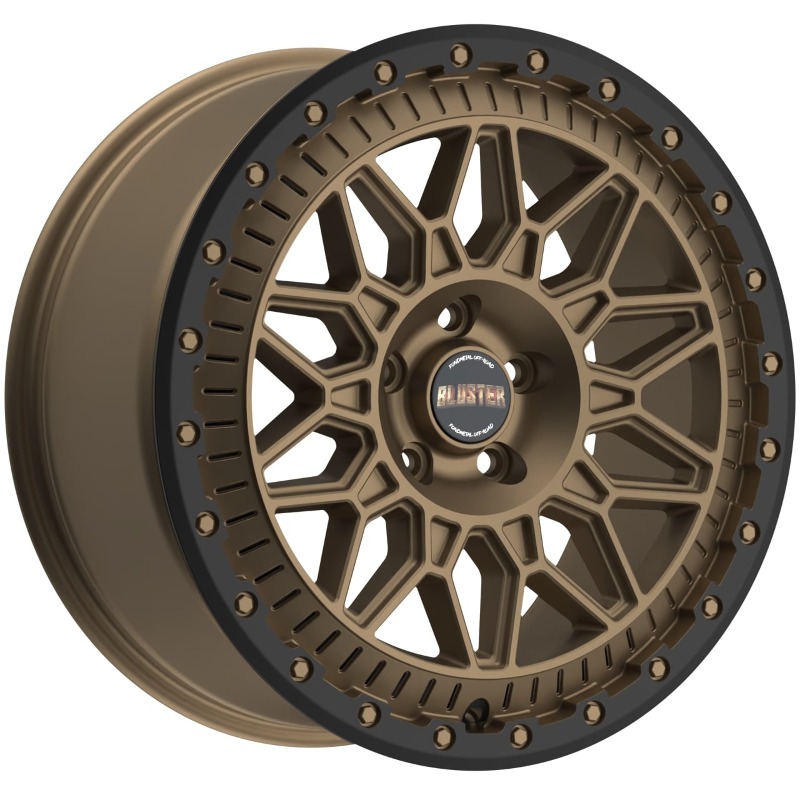 Cerchi in Lega FONDMETAL Bluster Matt Braun Black Lip 5 fori 18\" 8X18 ET41.5 5x120