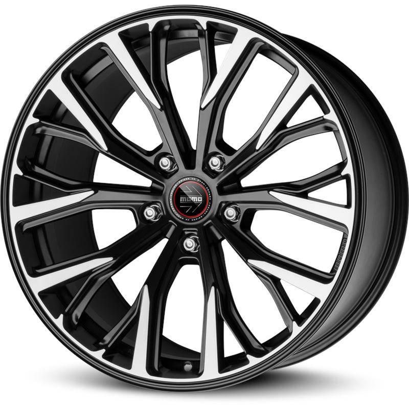 aCerchi in Lega MOMO WHEELS RF-02 Nero Opaco Diamantato 5 fori 20\" 10X20 ET40 5x112