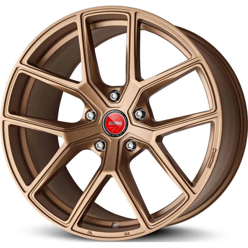 aCerchi in Lega MOMO WHEELS RF-01 Golden Bronze 5 fori 19\" 8.5X19 ET34 5x120