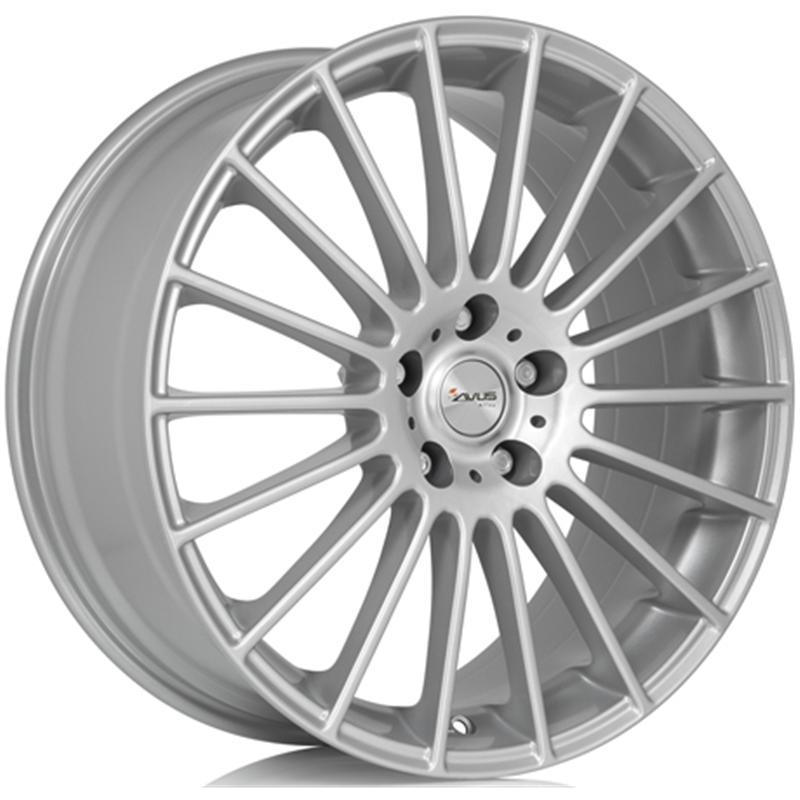 aCerchi in Lega AVUS AC-M03 Hyper Silver 5 fori 17\" 8X17 ET45 5x108