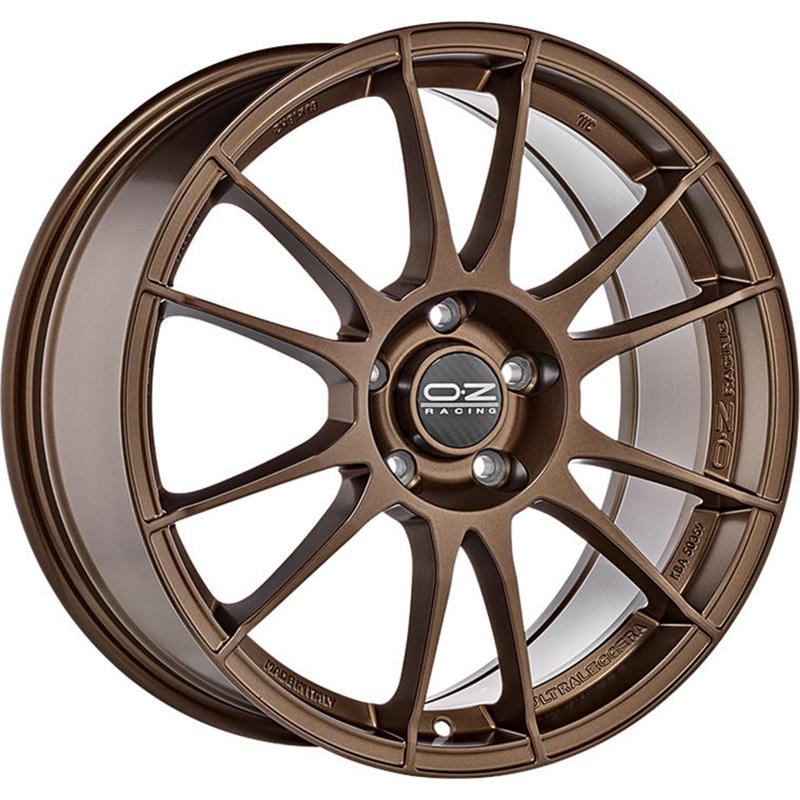 aCerchi in Lega OZ RACING Ultraleggera Matt Bronze 5 fori 18\" 8X18 ET34 5x120