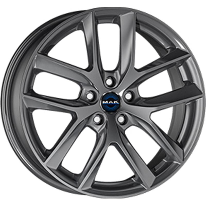 aCerchi in Lega MAK Voltage Gloss Gun Metal 5 fori 18\" 8.5X18 ET40 5x114.3