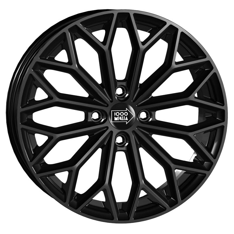 Cerchi in Lega MILLE MIGLIA Mm1034 Gloss Black 4 fori 17\" 7X17 ET23 4x108