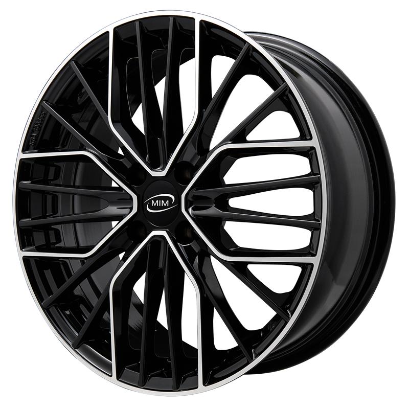 Cerchi in Lega MIM Anky4 Black Mirror 4 fori 16\" 6.5X16 ET20 4x108